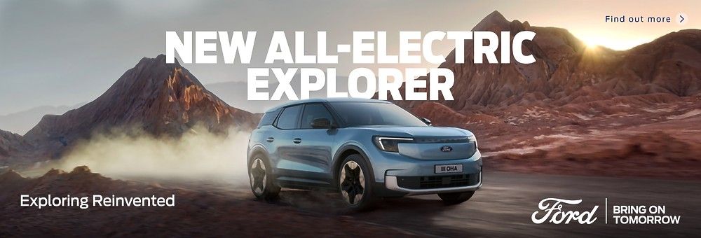 NEW ALL-ELECTRIC FORD EXPLORER